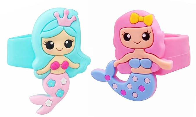 Cute Mermaid Ring Set